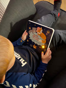 Børnebog med lys - Blink, min lille stjerne