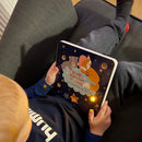 Børnebog med lys - Blink, min lille stjerne