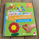 Bog - Den sjove klippeklistrebog: Klippe og klistre - Fra 3 år