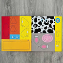 Bog - Den sjove klippeklistrebog: Bondegård - Fra 3 år