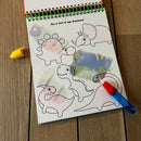 Bog, Magisk malebog: Dinosaurer