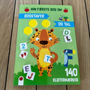 Bog - Min første bog om bogstaver og tal (Tiger) - Fra 6 år
