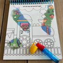 Bog, Magisk malebog: Køretøjer