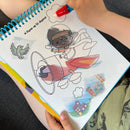 Bog, Magisk malebog: Køretøjer