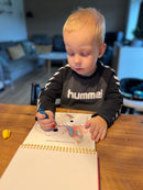 Bog, Magisk malebog: Dyreunger, Fra 3 år