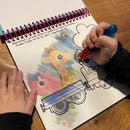 Bog, Magisk malebog: Køretøjer, Fra 3 år