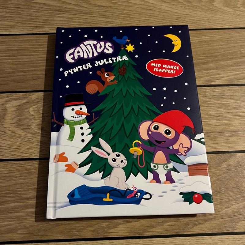 Bog - Fantus pynter juletræ - Fra 1-3 år
