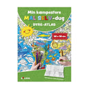 Min kæmpestore mal selv-dug: Dyre-atlas. - Billede 1