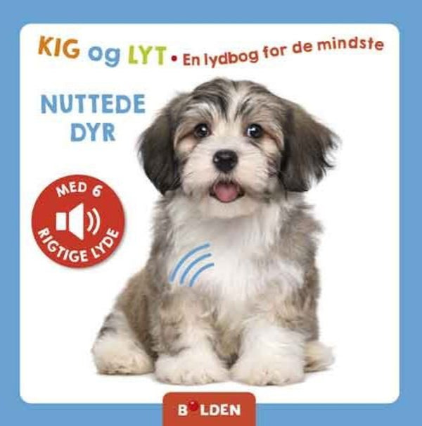 En lydbog for de mindste: Nuttede dyr - Billede 1