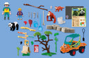 Playmobil - zoo dyrepasser m. køretøj - Billede 1