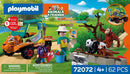Playmobil - zoo dyrepasser m. køretøj - Billede 1