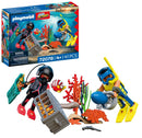 Playmobil - Politidykker m. skat - Billede 1
