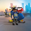 Playmobil - politihelikopter - Billede 1