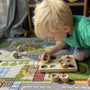 Rør & Match sensorisk følespil - 22 x 17 cm