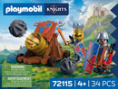Playmobil - løveriddere m. kanon - Billede 1