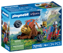 Playmobil - Knights - Løveriddere m. kanon