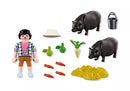 Playmobil - Country - Landmand m. grise