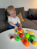 Legemad - Frugt & Grønt i plast - 23 dele.