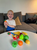 Legemad - Frugt & Grønt i plast - 23 dele.