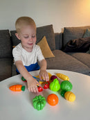 Legemad - Frugt & Grønt i plast - 23 dele.