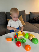 Legemad - Frugt & Grønt i plast - 23 dele.