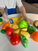 Legemad - Frugt & Grønt i plast - 23 dele.