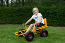 Moon-Car Gokart: Den Originale Gule med Luftgummihjul - RABO - Fra 4 år.