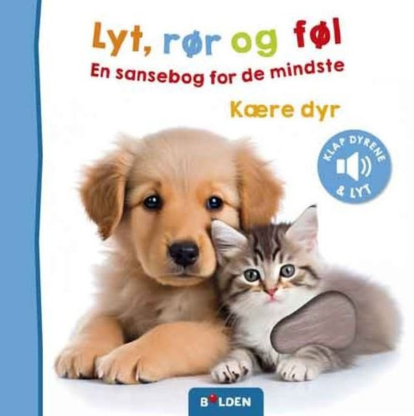 Lyt, rør og føl - Sansebog  - Billede 1