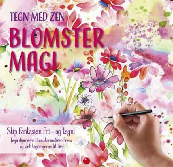 Tegn med zen - Blomstermagi 2 - Billede 1