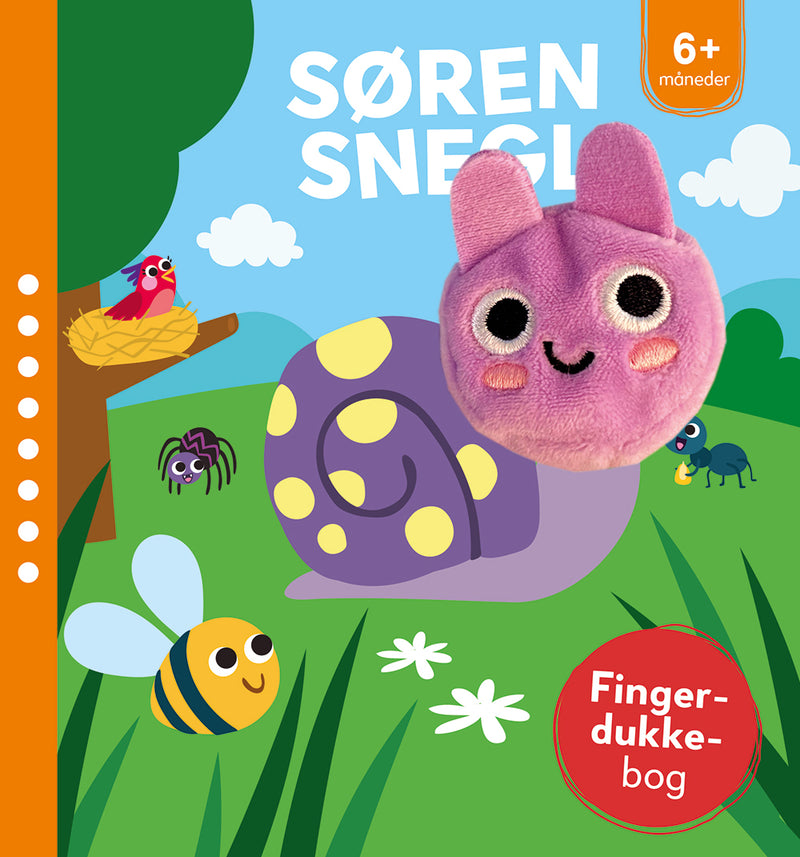 Søren Snegl på eventyr - Fingerdukkebog
