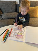 Malehæfte - Madlavning - 16 sider.