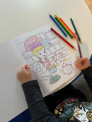 Malehæfte - Madlavning - 16 sider.