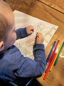 Malehæfte - Pirater -16 sider