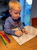 Malehæfte - Pirater -16 sider