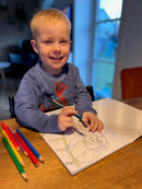 Malehæfte - Pirater -16 sider