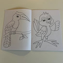 Malehæfte - Baby Fugle - 16 sider