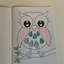 Malehæfte - Baby Fugle - 16 sider