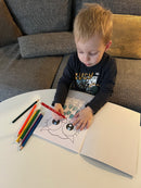 Malehæfte - Baby Fugle - 16 sider