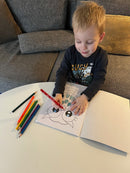 Malehæfte - Baby Fugle - 16 sider