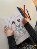 Malehæfte - Baby Fugle - 16 sider