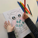 Malehæfte - Baby Fugle - 16 sider