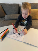 Malehæfte - Baby Fugle - 16 sider