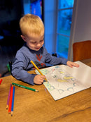 Malehæfte - Dino - 16 sider