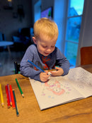 Malehæfte - Havfruer & venner - 16 sider