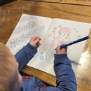 Malehæfte - Havfruer & venner - 16 sider