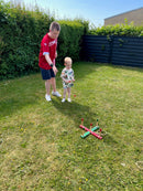 Ringspil i træ - 40x40 cm - Fra 6 år.