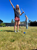 Kroket havespil til 4 spillere - træ - Fra 3 år.
