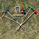 Kroket havespil til 4 spillere - træ - Fra 3 år.