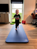 Gymnastikmåtte - Blå 180x60 cm.