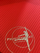 Gymnastikmåtte - rød 180x60 cm.